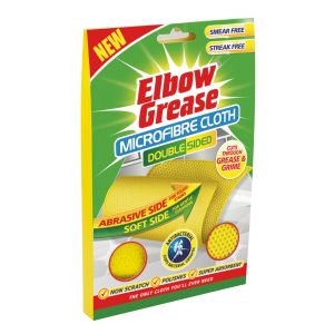 Elbow Grease Dual Sided Microfibre Cloth 1Pk