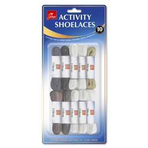 Activity Shoelaces 6Pk