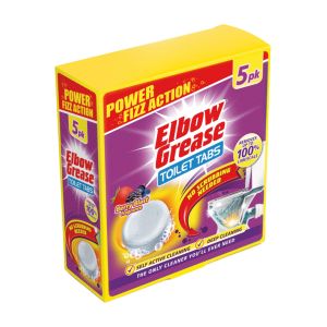 Elbow Grease Toilet Tablets 5X30G - Berry