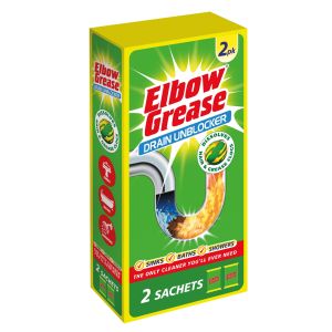Elbow Grease Drain Unblocker Sachets 2X25G