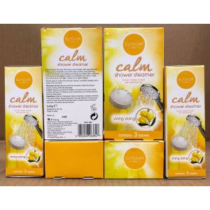 Elysium Spa 3 Pk Ess Oil Shower Steamers - Ylang Ylang/Calm