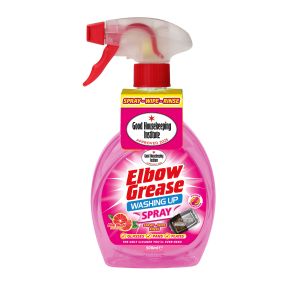 Elbow Grease Pink Washing Up Liquid Spray 500Ml