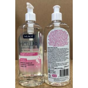 Nuage Micellar Face Cleansing Gel 400Ml