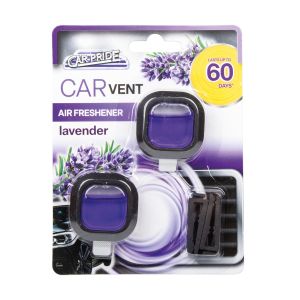 Car Pride Car Air Freshener Twin Pk Lavender 4Ml