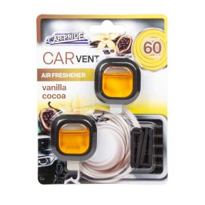 Car Pride Car Air Freshener Twin Pk Vanilla Cocoa 4Ml