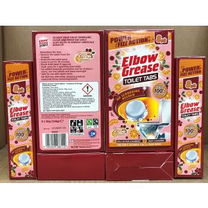Elbow Grease Toilet Tablets Cranberry & Orange 8X30G