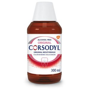 Corsodyl M/Wash 300ml Original Alcohol Free