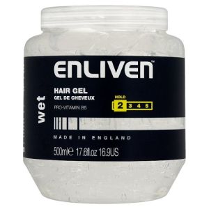 Enliven XL Hair Gel 500ml Wet Look (Clear)