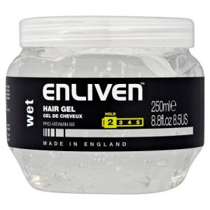 Enliven Hair Gel 250ml Wet Look (Clear)