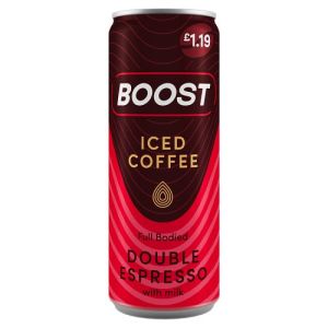Boost Iced Double Espresso PMP 1.19 250ml 12 X 250ML