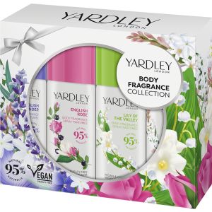 Yardley 2025 Modern Classics Body Spray Set 4X50Ml
