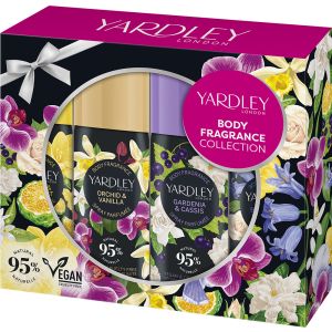 Yardley 2025 Contemporary Body Spray Set 4X50Ml