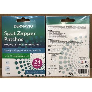 Derma V10 Spot Zapper Patches 24S