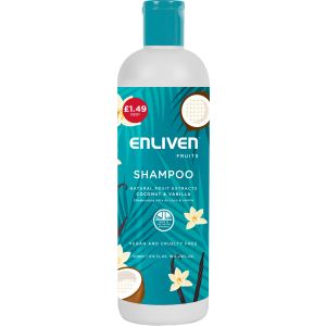 Enliven Naturals Shampoo Coconut & Vanilla 500ml PMP £1.49
