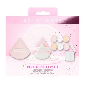 Brushworks Puff It Pretty Set