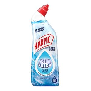 Harpic Active Fresh Gel 750ml Marine Splash