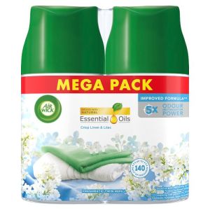 Air Wick Freshmatic Refill 250ml Crisp Linen (Twin Pack)