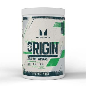 Myprotein Origin Pre-Workout Stim Free, Sour Apples, 30 servings