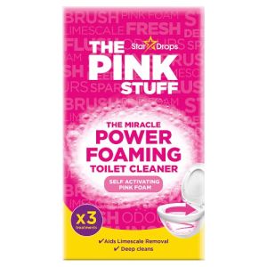 Star Drops Pink Stuff Miracle Foaming Toiler Cleaner 3pk