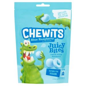 Chewits Blue Rasp Bites 10x115g