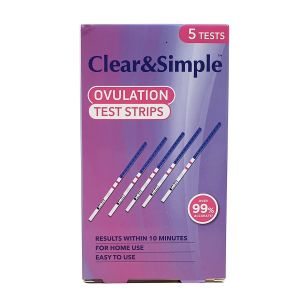 Clear & Simple Ovulation Test Strips 5 Tests