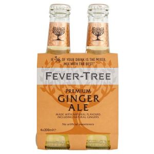 Fever Tree Ginger Ale 4 X 200Ml