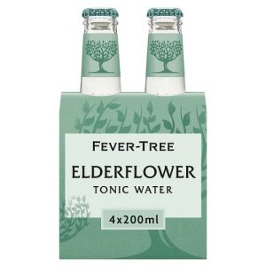 Fever Tree Elderflower Tonic 4 X 200Ml