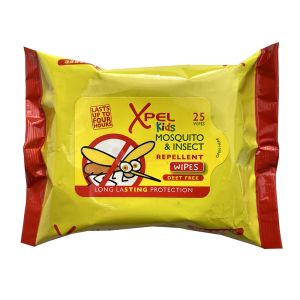 Xpel Kids Mosquito Repellent Wipes  [Roc] 25'S