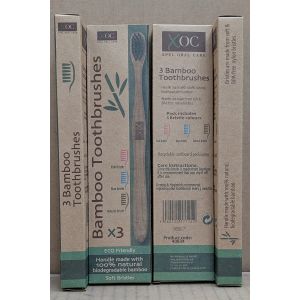 Xpel Bamboo Toothbrush 3Pk