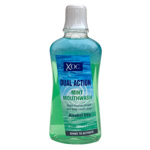 Xpel  Dual Action Mint Mouthwash  500ml