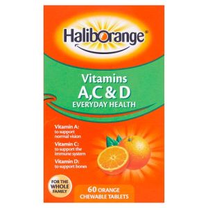 Haliborange Orange Flavour ACD Tablets 60