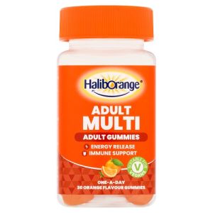 Haliborange Adult Multi Orange 30 Gummies