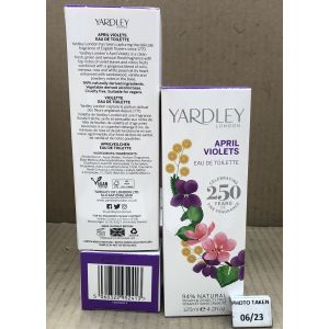 Yardley April Violets EDT 125ml