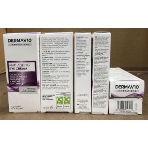 DermaV10 Innovations Anti Ageing Eye Cream 15ml
