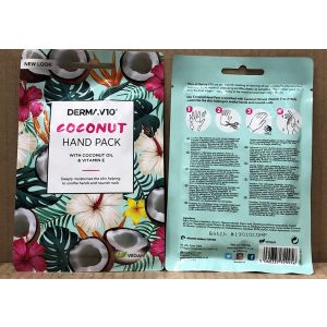 Derma V10 Coconut Hand Pack (12x4)