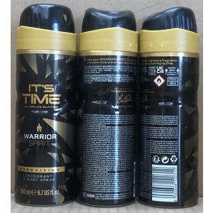It's Time 200ml Deo Bodyspray Warrior Spirit
