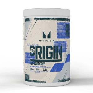 Myprotein Origin Pre-Workout, Blue Raspberry Fizz, 600g