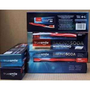 Truesmile Toothpaste + T/Brush Baking Soda 100Ml