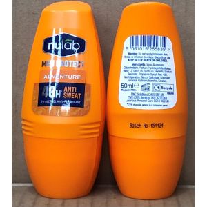 Nulab Mens Antiperspirant Roll On 50ml Adventure