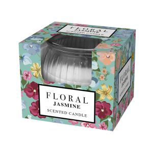Floral 3oz Boxed Candle Jasmine