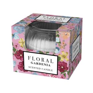 Floral 3oz Boxed Candle Gardenia
