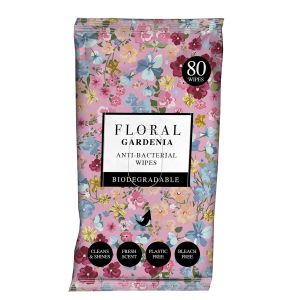 Floral Antibac Surface Wipes 80 - Gardenia