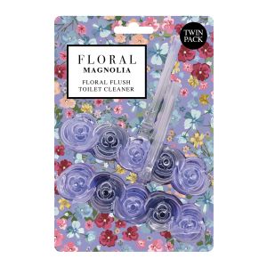 Floral Toilet Rim  Block Cleaner 90g - Magnolia