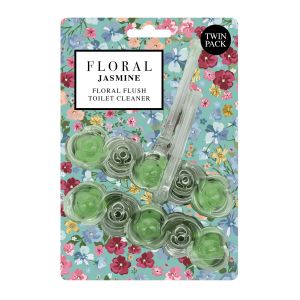 Floral Toilet Rim  Block Cleaner 90g - Jasmine