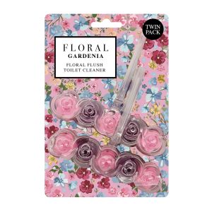 Floral Toilet Rim  Block Cleaner 90g - Gardenia
