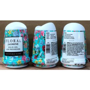 Floral Solid Gel Dome Air Freshener - Jasmine    