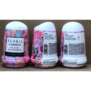 Floral Solid Gel Dome Air Freshener - Gardenia    