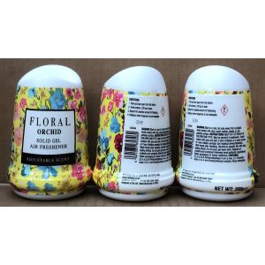 Floral Solid Gel Dome Air Freshener - Orchid    