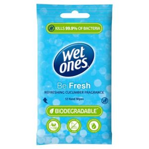 Wet Ones Be Fresh Wipes 12pk