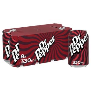 Dr Pepper Regular 8Pk 8X330Ml